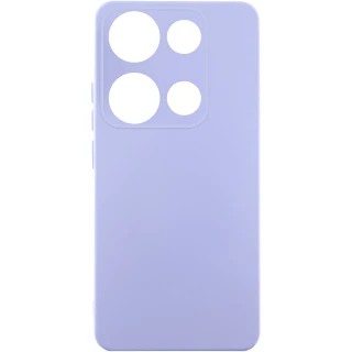 Чехол Silicone Case Lakshmi Plus с закрытой камерой для Xiaomi Redmi Note 14S — Сиреневый / Dasheen