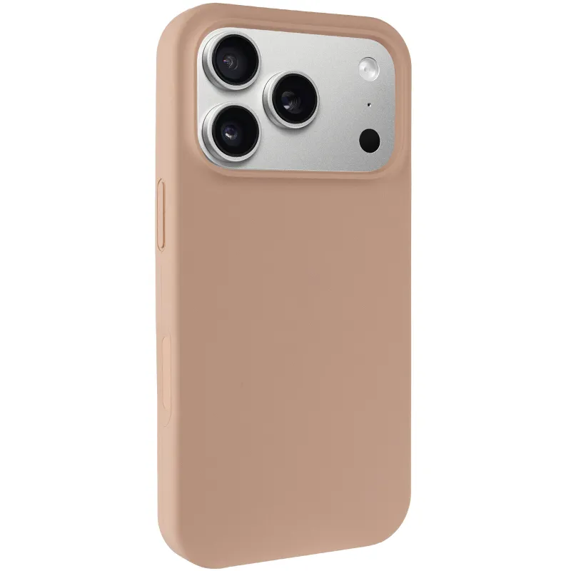 Чехол Silk Full Protective (AA) NO LOGO для Apple iPhone 17 Pro (6.3") – Бежевый / Desert Gold. Фото 2 из 7