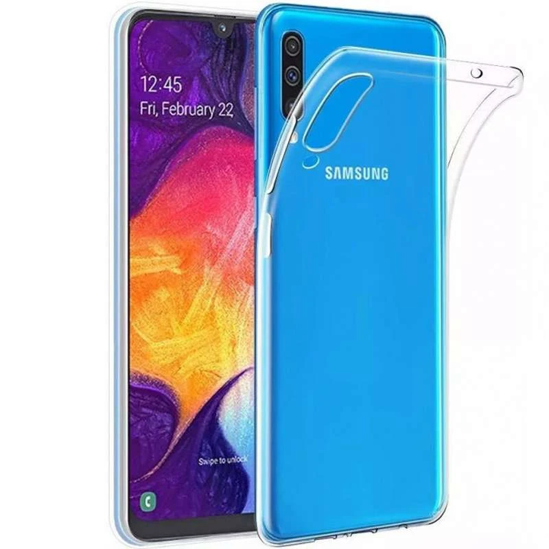 

Ультратонкий силіконовий чохол 1мм на Samsung Galaxy A50 (A505F) / A50s / A30s (Безбарвний (прозорий))