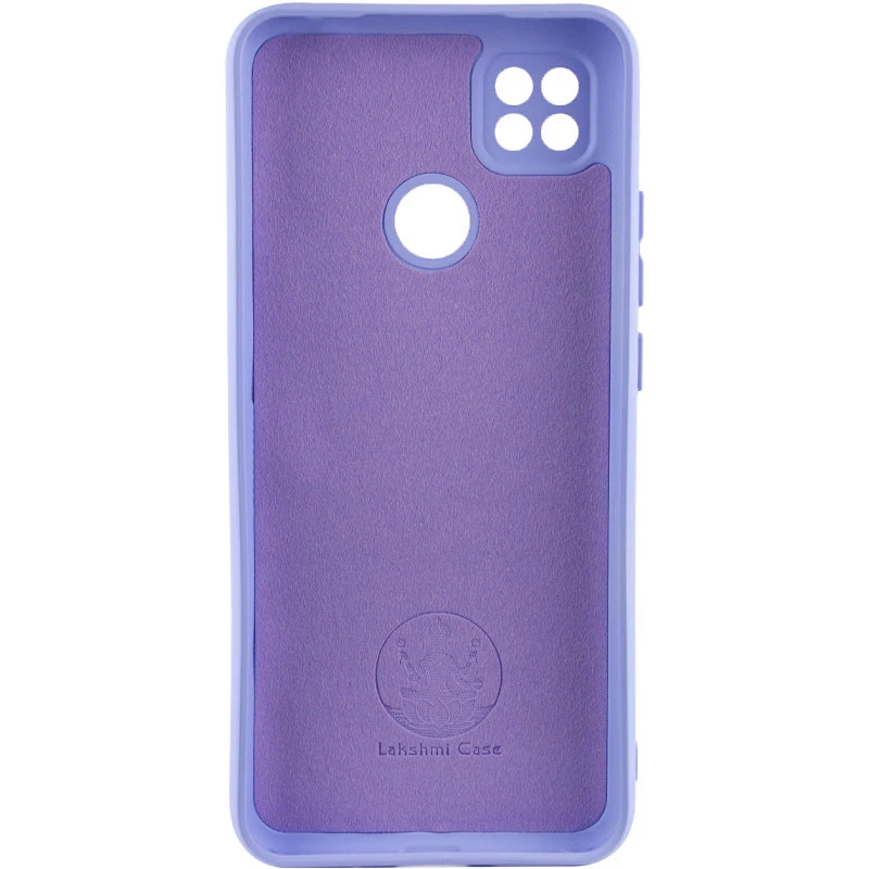Чохол Silicone Case Lakshmi Plus з закритою камерою на Xiaomi Redmi 10A – Бузковий / Dasheen. Фото 2 з 5