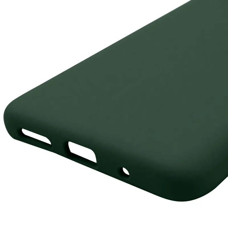 Чехол Silicone Case Lakshmi Premium з закритою камерою на Xiaomi Redmi Note 10 5G – Зеленый / Cyprus Green. Фото 6 из 6
