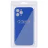 Цветной силиконовый чехол с защитой камеры для Samsung Galaxy A36 5G – Синий / Dark Blue. Фото 3 из 4