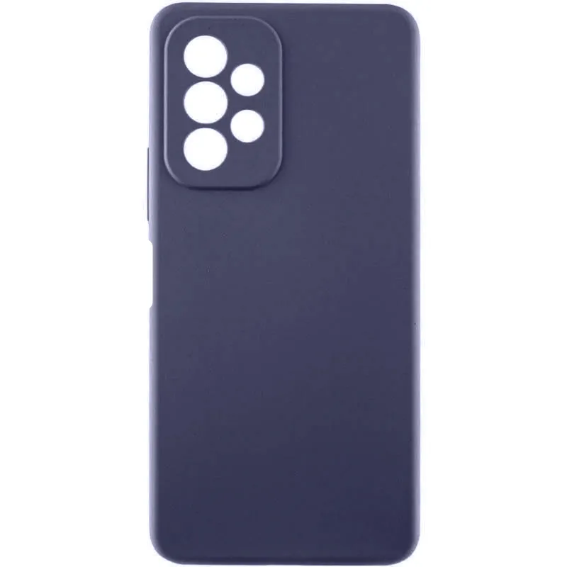 Чохол Silicone Case Lakshmi Premium із закритою камерою для Samsung Galaxy A23 4G – Сірий / Dark Gray. Фото 1 з 1