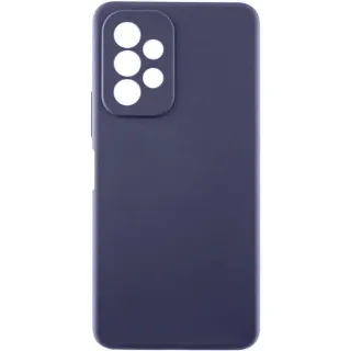 Чехол Silicone Case Lakshmi Premium з закритою камерою на Samsung Galaxy A23 4G — Серый / Dark Gray