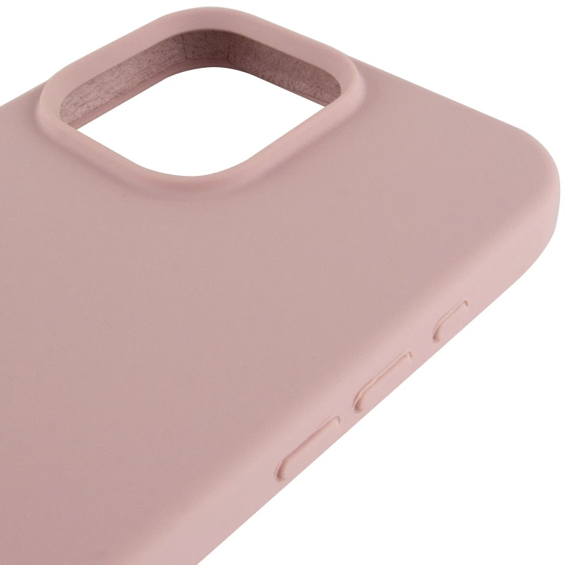 Чохол Silicone Case з закритим низом на Apple iPhone 13 Pro (6.1") – Рожевий / Pink Sand. Фото 7 з 8