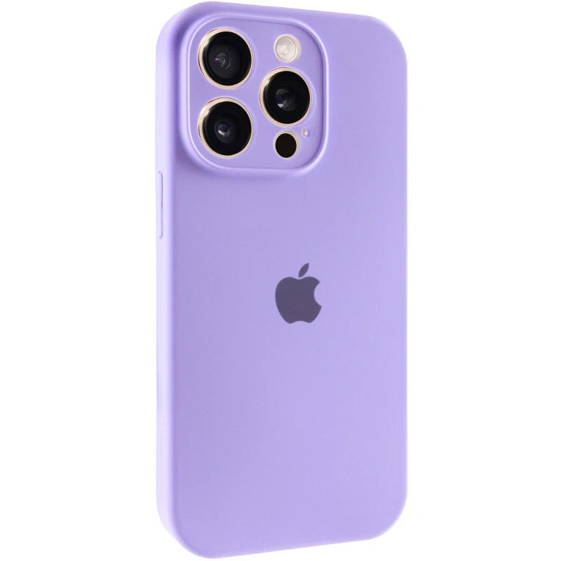 Чохол Silicone Case з захистом камери на Apple iPhone 14 Pro (6.1") – Бузковий / Dasheen. Фото 2 з 9
