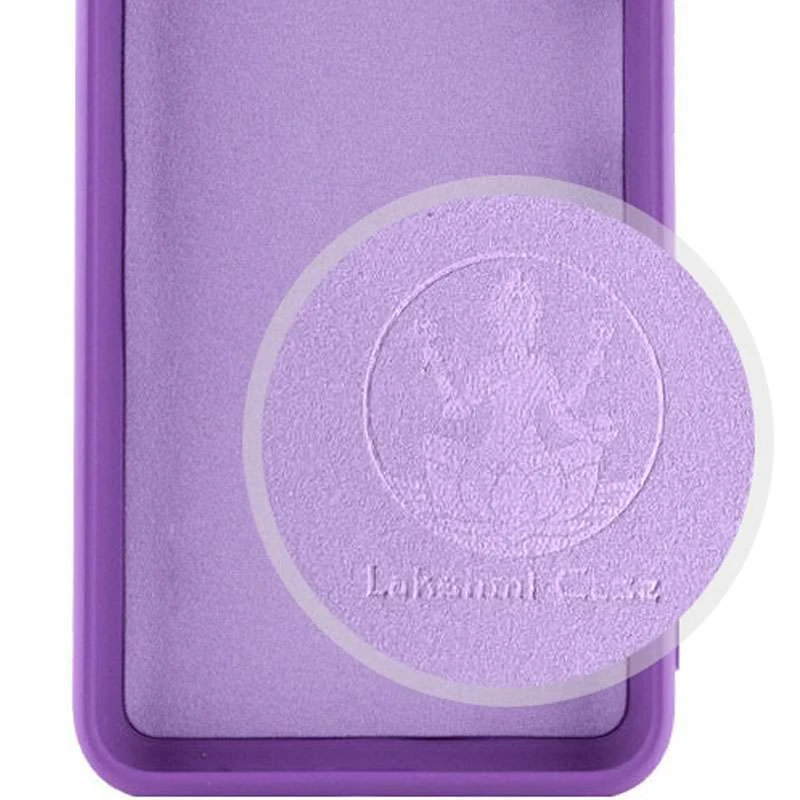 Чохол Silicone Case Lakshmi з закритою камерою на Xiaomi Redmi 9A – Фіолетовий / Purple. Фото 2 з 6