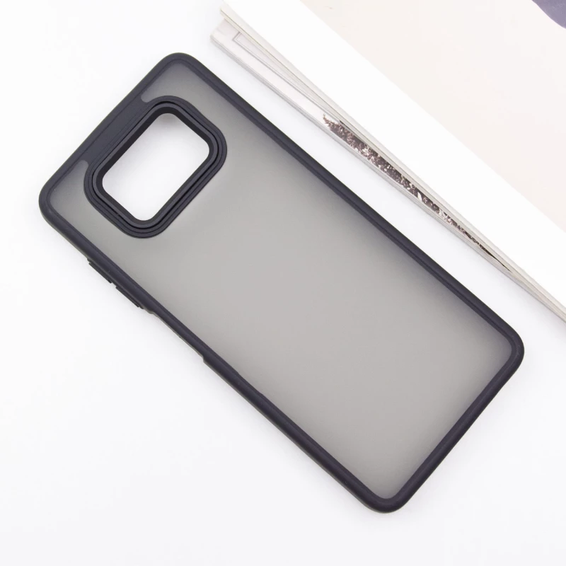 Чохол TPU+PC Lyon Frosted на Xiaomi Poco X3 NFC / Poco X3 Pro – Black. Фото 4 з 12