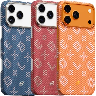 TPU+PC чохол Blueo Gilded Tactile Woven with MagSafe для Apple iPhone 17 Pro Max (6.9") фото 1 з 1