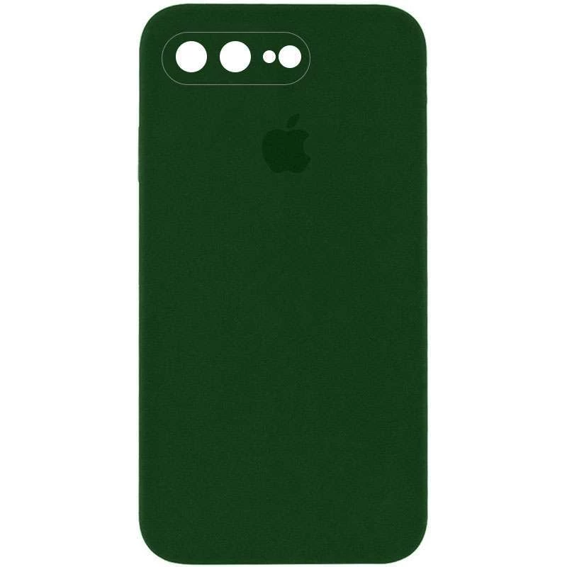 

Чохол Silicone Case Square з захистом камери на Apple iPhone 7 plus / 8 plus (Зелений / Army green)