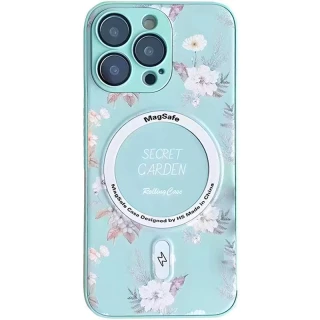 TPU+PC чохол Secret Garden з MagSafe на Apple iPhone 14 Pro Max (6.7") фото 1 з 2