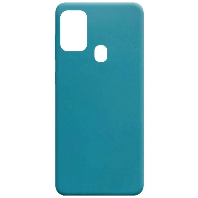 

Кольоровий сіліконовий чохол на Samsung Galaxy A21s (Синій / Powder Blue)