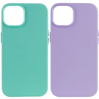 Кожаный чехол Leather Case с MagSafe для Apple iPhone 12 Pro Max (6.7")
