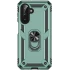 Протиударний чохол Serge Ring з кільцем на Samsung Galaxy A26 5G – Зелений. Фото 3 з 7