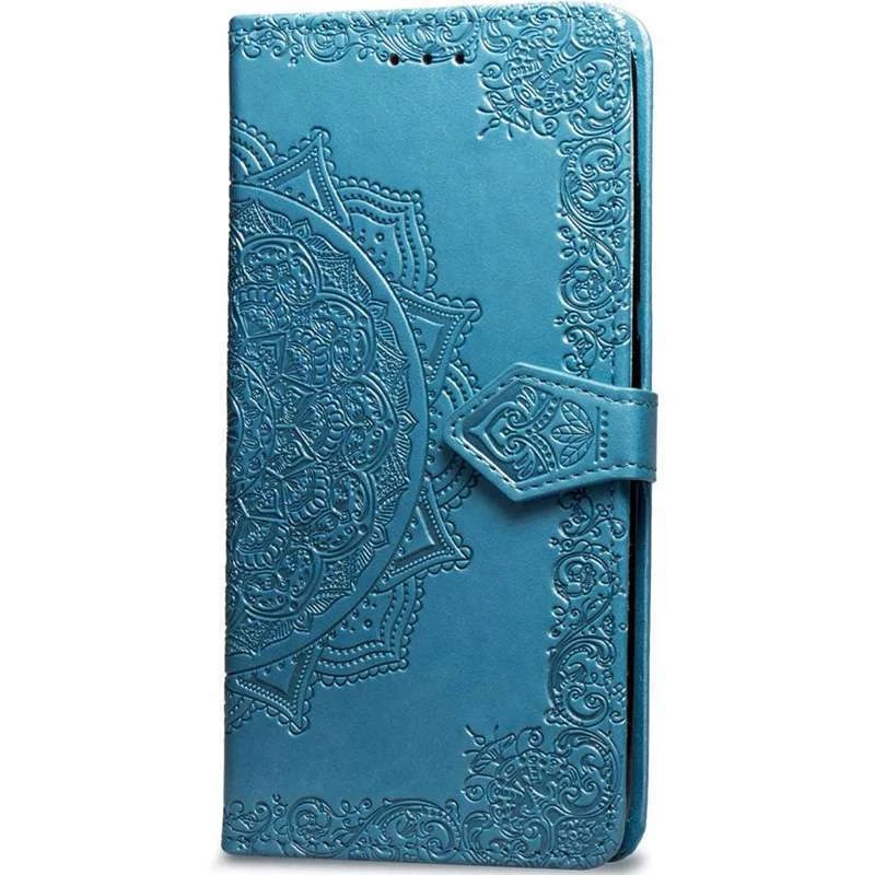 Шкіряний чохол-книжка Art Case з візитницею для Xiaomi Redmi Note 5 Pro / Note 5 (AI Dual Camera) – Синій. Фото 1 з 4