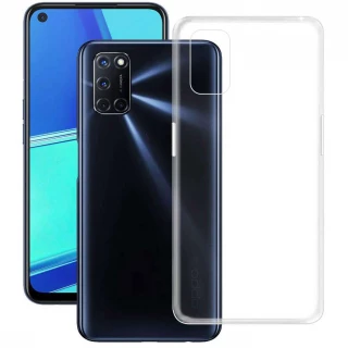 Ультратонкий силіконовий чохол 1мм на Oppo A52 / A72 / A92 фото 1 з 4