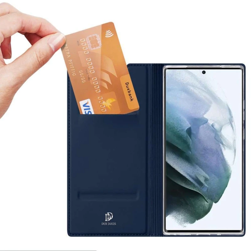 

Чохол-книжка Dux Ducis на Samsung Galaxy S22 Ultra (Синій)