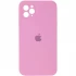 Чохол Silicone Case Square з захистом камери на Apple iPhone 11 Pro Max (6.5") – Рожевий / Light pink. Фото 1 з 3