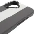 Кожаный чехол Rally with MagSafe для Apple iPhone 17 (6.3") – Grey / White. Фото 5 из 6
