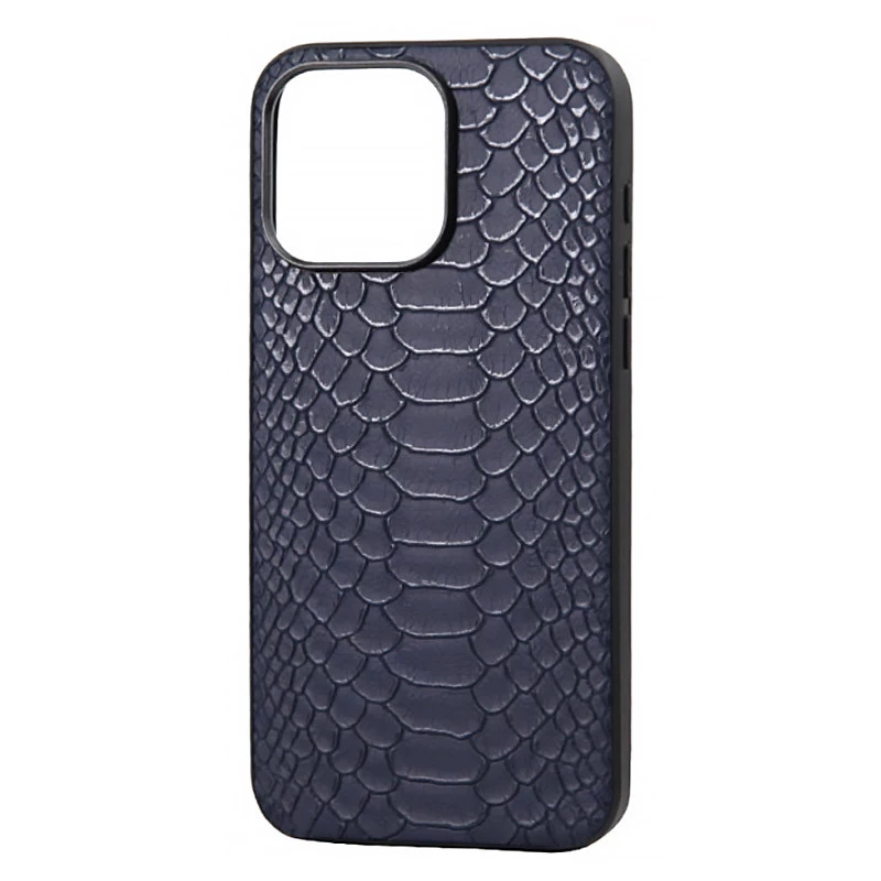 

Зміїний чохол-накладка на Apple iPhone 15 Pro Max (6.7") (Blue)