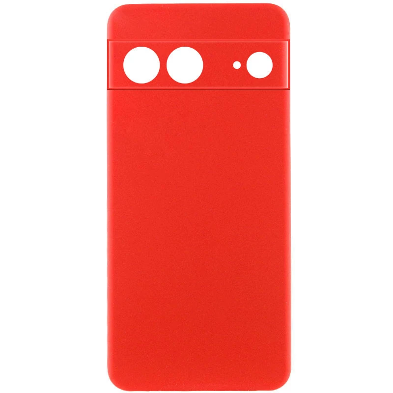 Чехол Silicone Case Lakshmi Plus с закрытой камерой для Google Pixel 8 – Красный / Red. Фото 1 из 2
