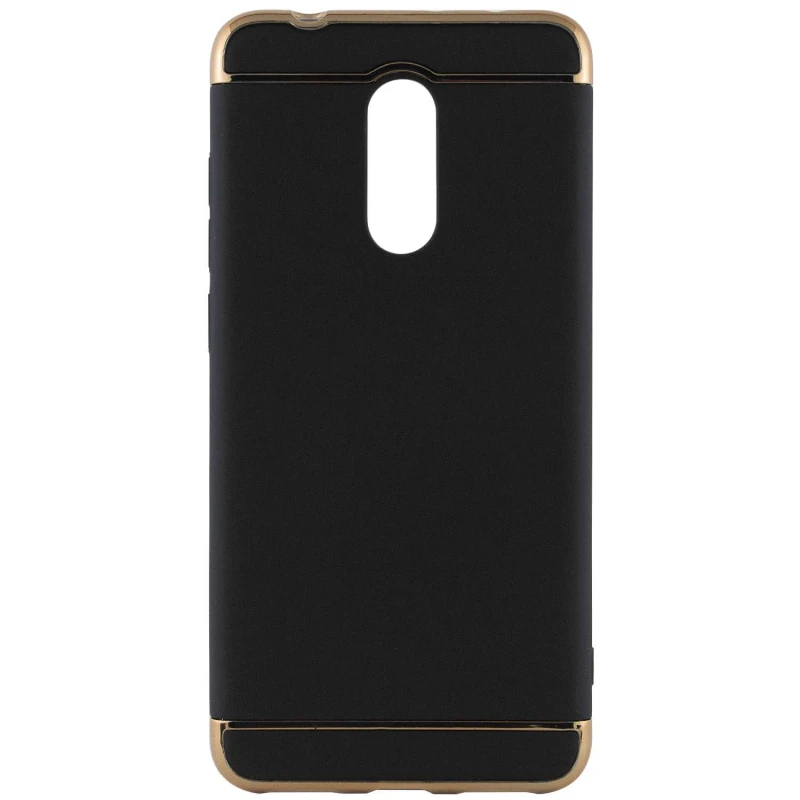 Пластикова накладка з хромом на Xiaomi Redmi 5 – Чорний. Фото 4 з 7