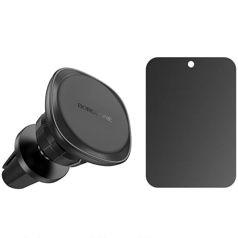 Автотримач Borofone BH102 Cloud magnetic (air outlet) – Black. Фото 7 з 7