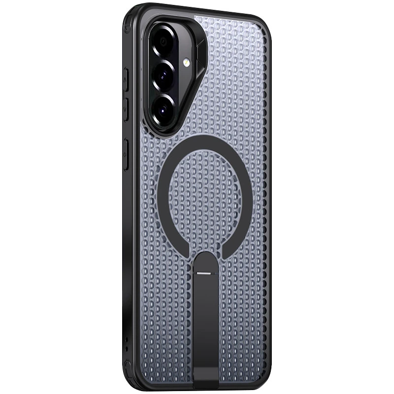 Чехол TPU Breeze with MagSafe stand для Samsung Galaxy A36 5G – Black. Фото 2 из 2