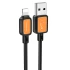 Дата кабель Hoco X108 Benefit USB to Lightning 2.4A (1m) – Black. Фото 1 из 5