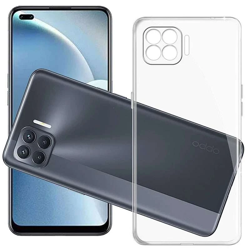 

Ультратонкий силіконовий чохол 1,5 мм з захистом камери на Oppo F17 Pro