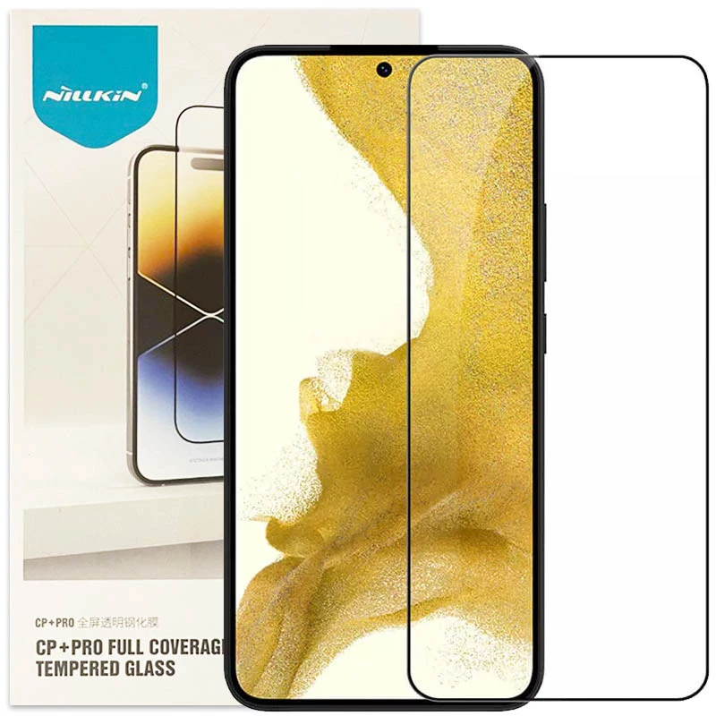

Защитное стекло Nillkin (CP+PRO) для Samsung Galaxy S22+ (Черный), Чорний