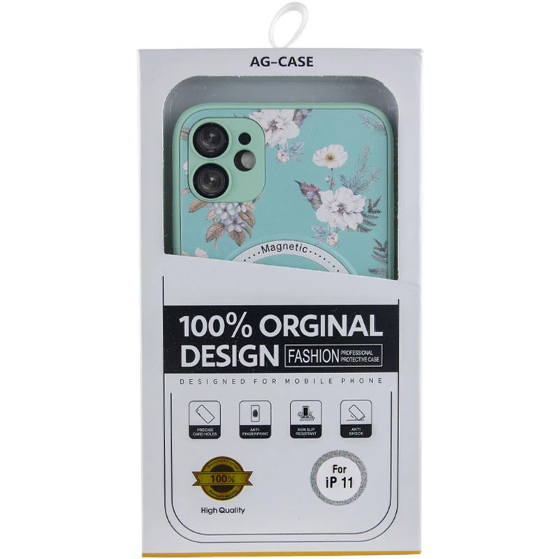 TPU+PC чохол Secret Garden з MagSafe на Apple iPhone 12 (6.1") фото 3 з 3