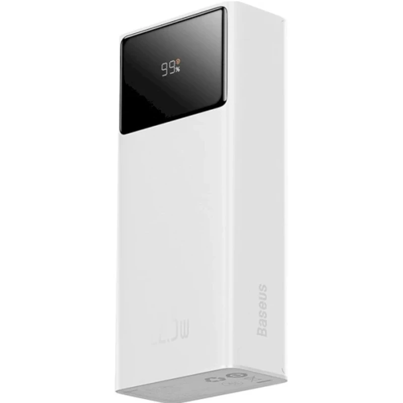 Портативное ЗУ Power Bank Baseus EnerFill FP41 PD22.5W 30000 mAh (E0027K) – Moon White. Фото 1 из 3