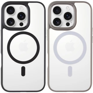 TPU+PC чехол Blueo Skin Friendly Frosted with MagSafe для Apple iPhone 16 Pro Max фото 1 TPU+PC чехол Blueo Skin Friendly Frosted with MagSafe для Apple iPhone 16 Pro Max фото 1 из 5