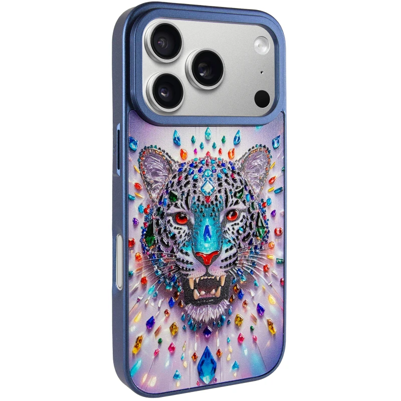 Чохол TPU+PC Crystal Hunt with MagSafe для Apple iPhone 17 Pro Max (6.9") – Blue. Фото 1 з 8