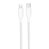 Дата кабель Borofone BX117 Source Type-C to Lightning 27W (1m) – White. Фото 1 из 4