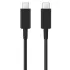 Дата кабель Amaya SD10CC Type-C to Type-C 5A (1m) – Black. Фото 1 з 3