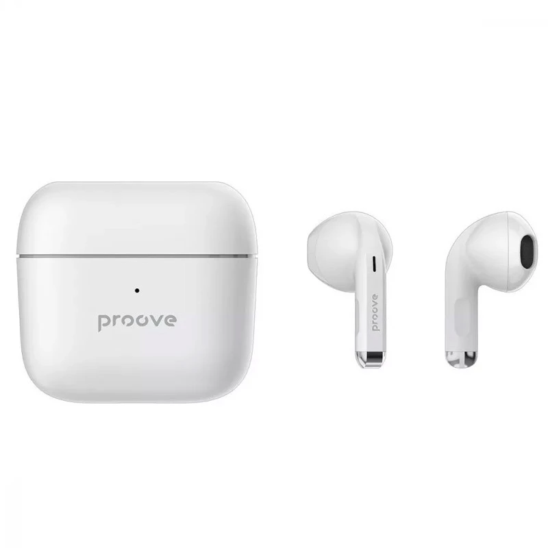 Бездротові TWS навушники Proove Mainstream – White. Фото 2 з 4