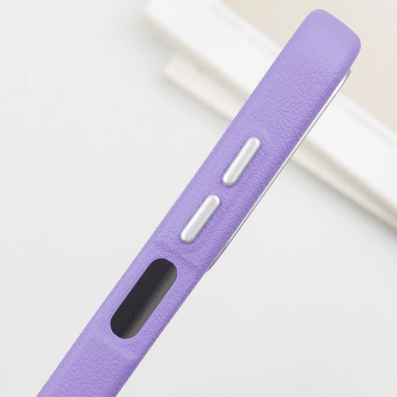 Кожаный чехол Prestige Leather Guard для Xiaomi Poco C65 – Light Purple. Фото 8 из 10