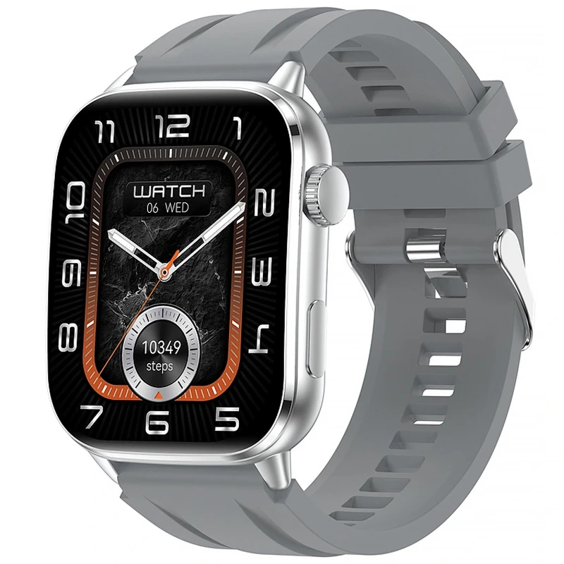 Смарт-годинник WiWU SW08 Smart sports watch (call version) – silver. Фото 3 з 6