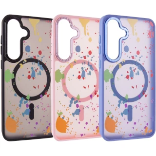 Чехол абстракция рисования с MagSafe для Samsung Galaxy S24 фото 1 из 2