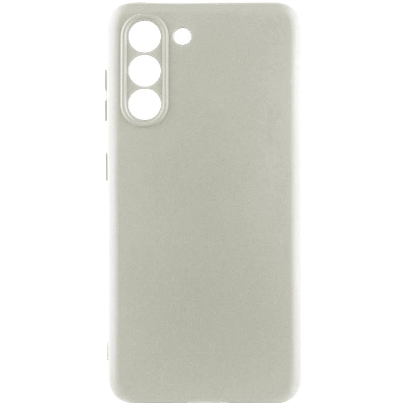 Чехол Silicone Case Lakshmi с закрытой камерой для Samsung Galaxy S24 – Песочный / Sand. Фото 4 из 9