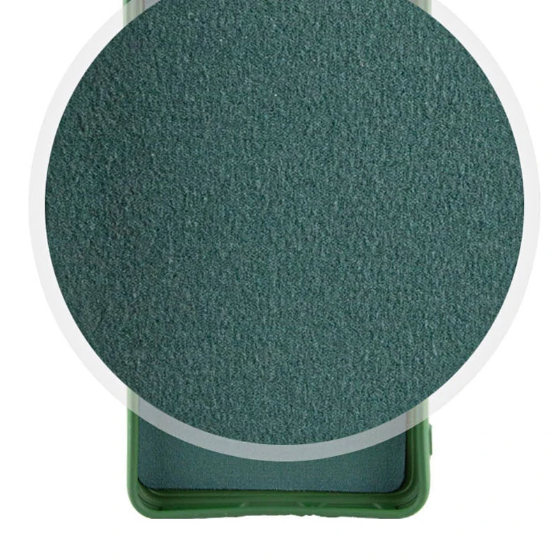 Чохол Silicone Case Lakshmi Plus з закритою камерою на Motorola Moto G15 4G – Зелений / Dark green. Фото 2 Чохол Silicone Case Lakshmi Plus з закритою камерою на Motorola Moto G15 4G – Зелений / Dark green. Фото 2 з 3