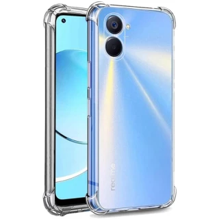 Ультратонкий силіконовий чохол GETMAN з критими бортами та камерою для Realme 10 4G фото 1 з 11