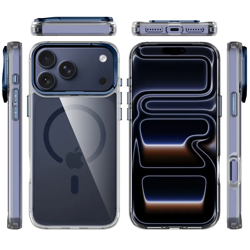 Чохол TPU Space Case Apex with Magnetic Fit для Apple iPhone 18 Pro Max – Deep Blue. Фото 3 з 4
