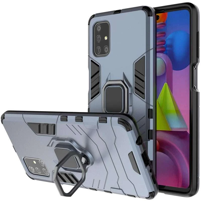

Протиударний чохол Transformer з кільцем на Samsung Galaxy M51