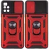Ударопрочный чехол Serge Ring с защитой камеры для Xiaomi Redmi Note 11 Pro 4G/5G – Красный. Фото 2 из 9