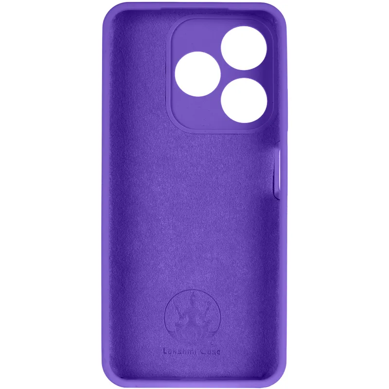 Чохол Silicone Case Lakshmi Premium із закритою камерою для TECNO Spark 10 – Фіолетовий / Amethyst. Фото 5 з 8