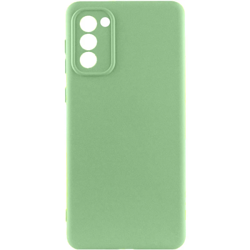 

Чехол Silicone Case Lakshmi Premium з закритою камерою на Samsung Galaxy S20 FE (Мятный / Mint), М'ятний / mint