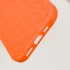 TPU чехол плетенка для Apple iPhone 16 – Orange. Фото 10 из 10